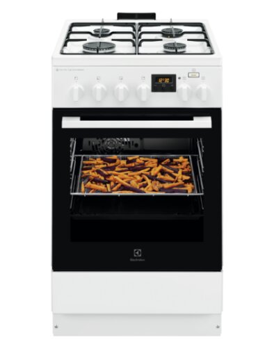 Dujinė viryklė su elektrine orkaite Electrolux LKK560232W