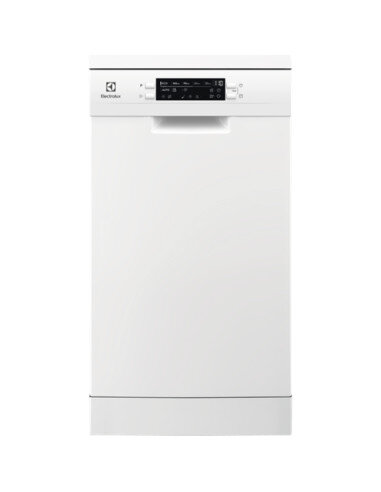 45 cm pločio baltos spalvos indaplovė Electrolux ESS42220SW