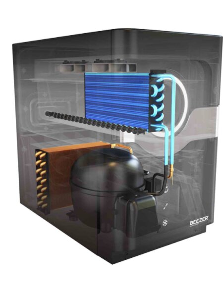 Šaldytuvas RITTER BEEZER black