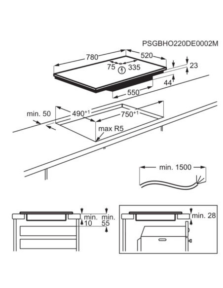 Kaitlentė AEG TI84IB10IZ