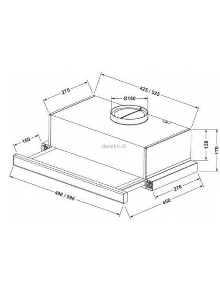 Gartraukis ELEYUS TLS L 14 200 60 BL+BL