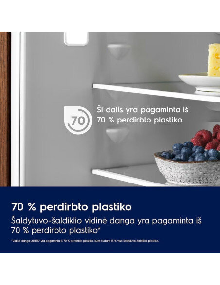 Šaldytuvas ELECTROLUX E6MNCE19S