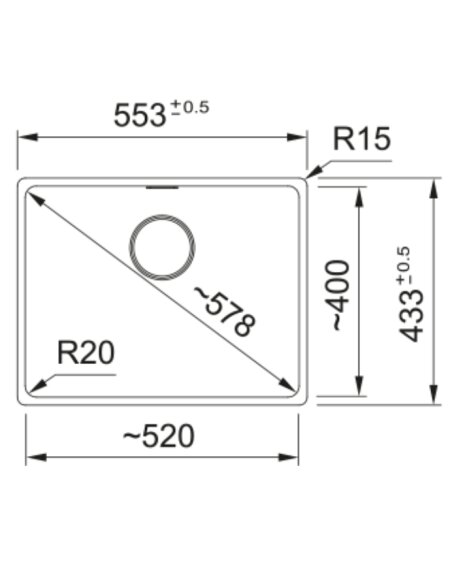 Plautuvė Franke Maris MRG 110-52 | 125.0683.234