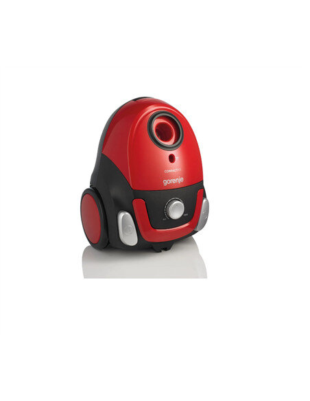 Gorenje | Vacuum cleaner | VCEB11CXRII | Bagged | Power 800 W | Dust capacity 2 L | Red