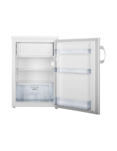 Gorenje | Refrigerator | RB492PW | Energy efficiency class E | Free standing | Larder | Height 84.5 cm | Fridge net capacity 107