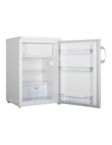 Gorenje | Refrigerator | RB492PW | Energy efficiency class E | Free standing | Larder | Height 84.5 cm | Fridge net capacity 107