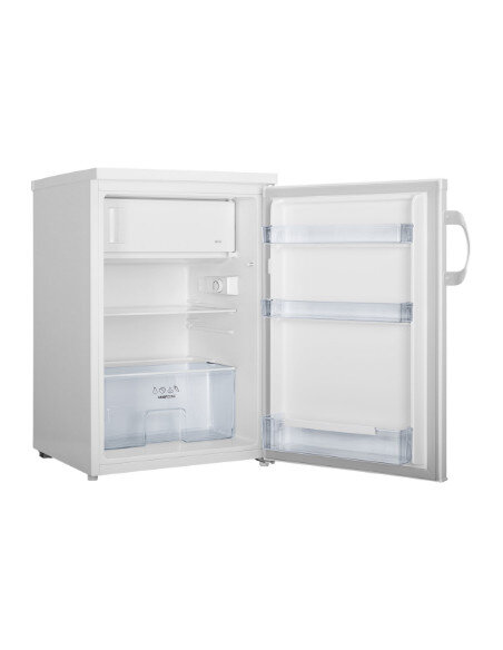 Gorenje | Refrigerator | RB492PW | Energy efficiency class E | Free standing | Larder | Height 84.5 cm | Fridge net capacity 107