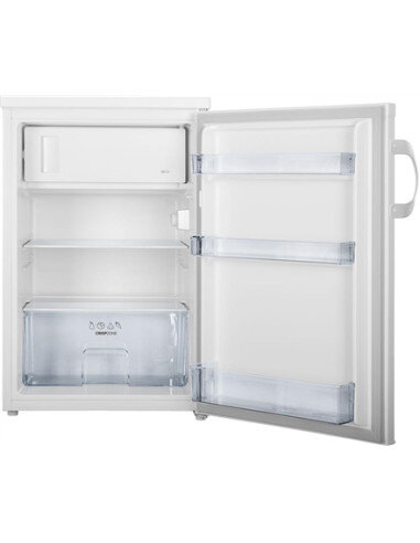 Gorenje | Refrigerator | RB492PW | Energy efficiency class E | Free standing | Larder | Height 84.5 cm | Fridge net capacity 107