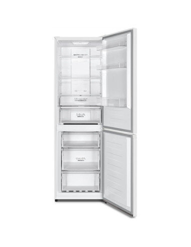 Gorenje N619EAW4 | Energy efficiency class E | Free standing | Combi | Height 186 cm | No Frost system | Fridge net capacity 207