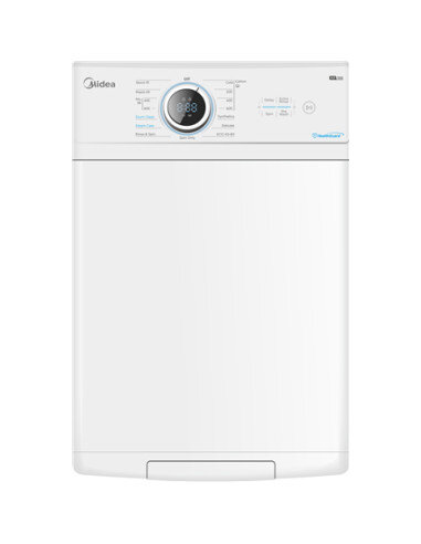 Midea Washing Machine | MF100T60B/W-HR | Energy efficiency class A | Top loading | Washing capacity 6 kg | 1200 RPM | Depth 61 c