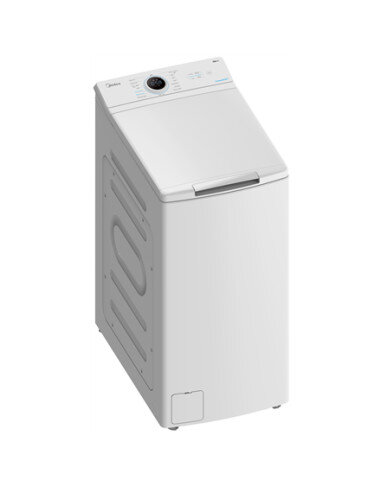Midea Washing Machine | MF100T60B/W-HR | Energy efficiency class A | Top loading | Washing capacity 6 kg | 1200 RPM | Depth 61 c