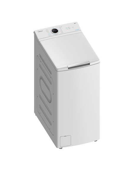 Midea Washing Machine | MF100T60B/W-HR | Energy efficiency class A | Top loading | Washing capacity 6 kg | 1200 RPM | Depth 61 c