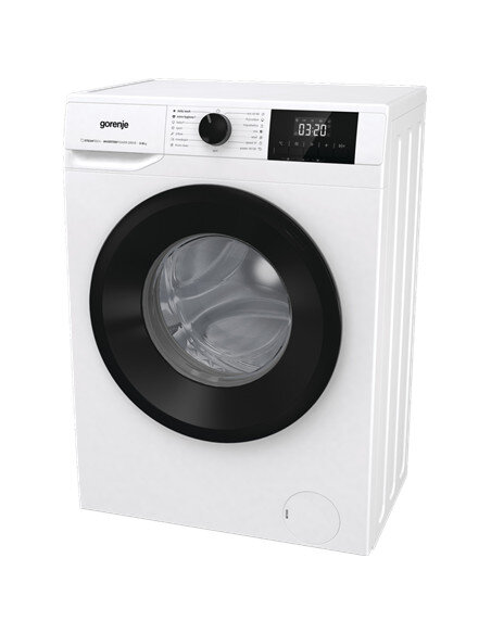 Gorenje Washing Machine | W3NGPI62SBS | Energy efficiency class B | Front loading | Washing capacity 6 kg | 1200 RPM | Depth 47 