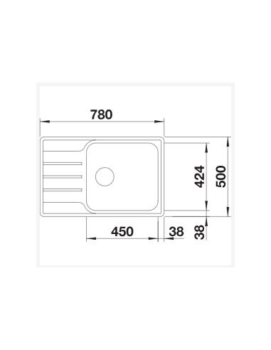 Plautuvė BLANCO LEMIS XL 6S-IF Compact | 525111