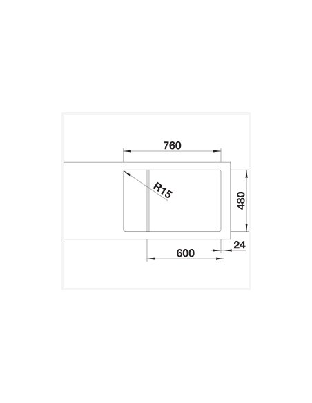 Plautuvė BLANCO LEMIS XL 6S-IF Compact | 525111