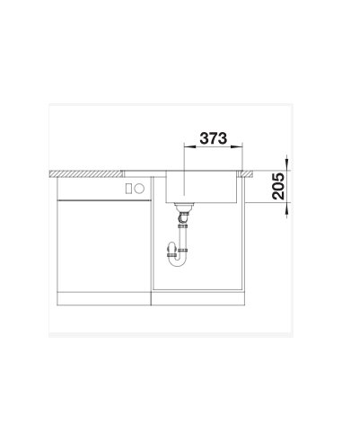 Plautuvė BLANCO LEMIS XL 6S-IF Compact | 525111