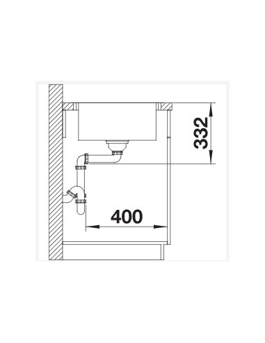Plautuvė BLANCO LEMIS XL 6S-IF Compact | 525111