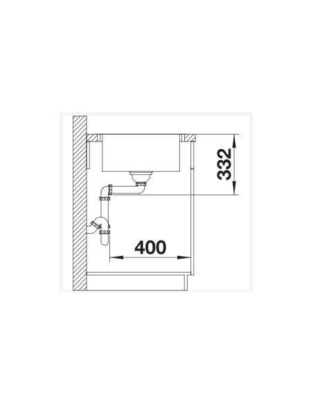 Plautuvė BLANCO LEMIS XL 6S-IF Compact | 525111