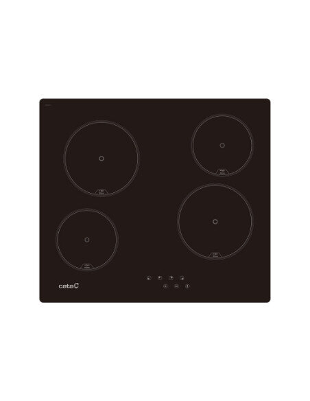CATA | Hob | TN 604/B | Vitroceramic | Number of burners/cooking zones 4 | Touch | Black | Display