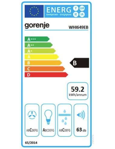 Gartraukis GORENJE WHI649EB