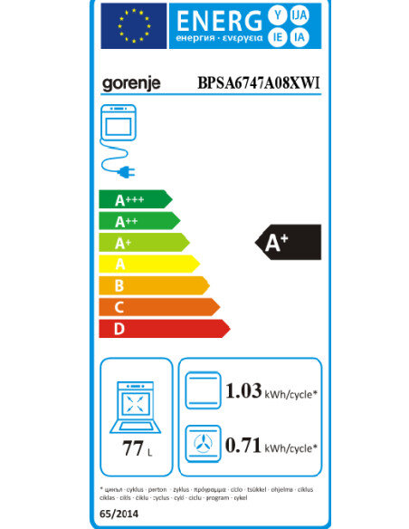 GORENJE BPSA6747A08XWI