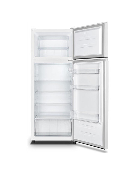 Gorenje Refrigerator | RF4142PW4 | Energy efficiency class E | Free standing | Combi | Height 143.6 cm | Fridge net capacity 165
