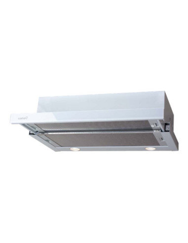 CATA | Hood | TF 2003 600 GWH | Telescopic | Energy efficiency class C | Width 60 cm | 390 m³/h | Mechanical control | LED | Whi