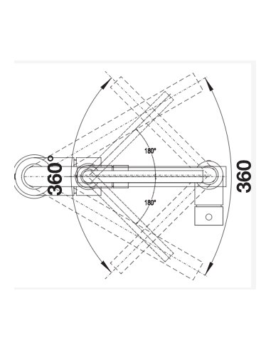 Maišytuvas Mila juodas matinis