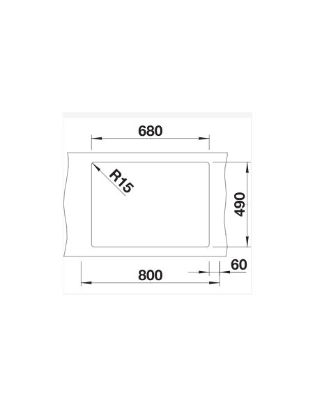 Plautuvė BLANCO PLEON 8 SILG PDUR  Juoda | 525957