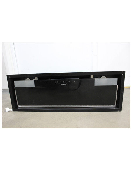 SALE OUT. CATA GC DUAL A 75 XGBK /D Hood, A, 64dB, 710m3/h, width 80cm, 32kWh per year, black glass | CATA Hood | GC DUAL A 75 X