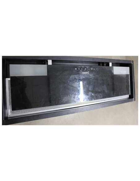 SALE OUT. CATA GC DUAL A 75 XGBK /D Hood, A, 64dB, 710m3/h, width 80cm, 32kWh per year, black glass | CATA Hood | GC DUAL A 75 X