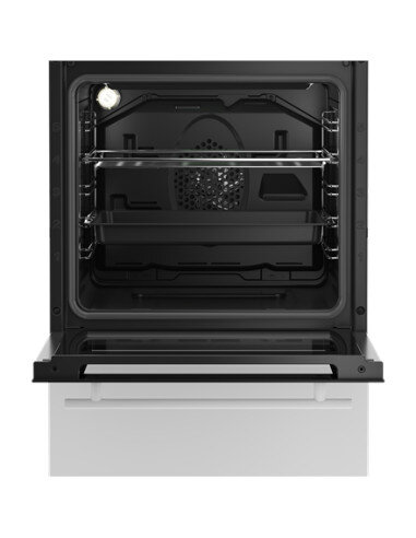 BEKO Cooker | FSM51339DWDS | Hob type Gas | Oven type Electric | White | Width 50 cm | Grilling | LED | Depth 60 cm | 60 L