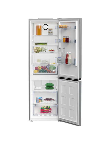 BEKO Refrigerator | B1RCNA364XB | Energy efficiency class E | Free standing | Combi | Height 186.5 cm | No Frost system | Fridge