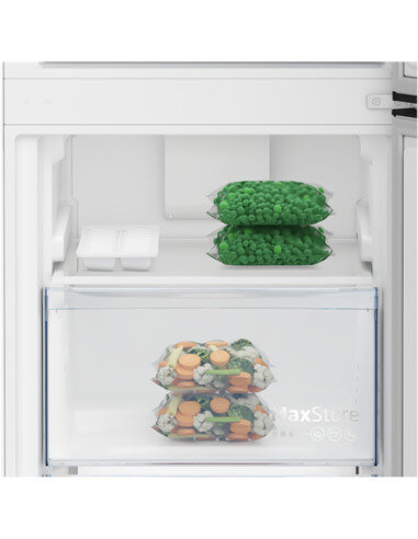 BEKO Refrigerator | B1RCNA364XB | Energy efficiency class E | Free standing | Combi | Height 186.5 cm | No Frost system | Fridge