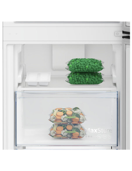BEKO Refrigerator | B1RCNA364XB | Energy efficiency class E | Free standing | Combi | Height 186.5 cm | No Frost system | Fridge