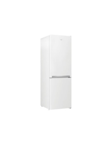 BEKO Refrigerator | RCSA366K40WN | Energy efficiency class E | Free standing | Combi | Height 185.2 cm | Fridge net capacity 223