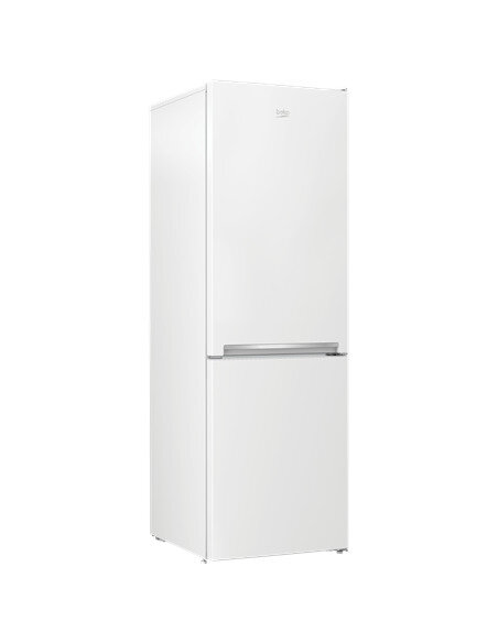 BEKO Refrigerator | RCSA366K40WN | Energy efficiency class E | Free standing | Combi | Height 185.2 cm | Fridge net capacity 223