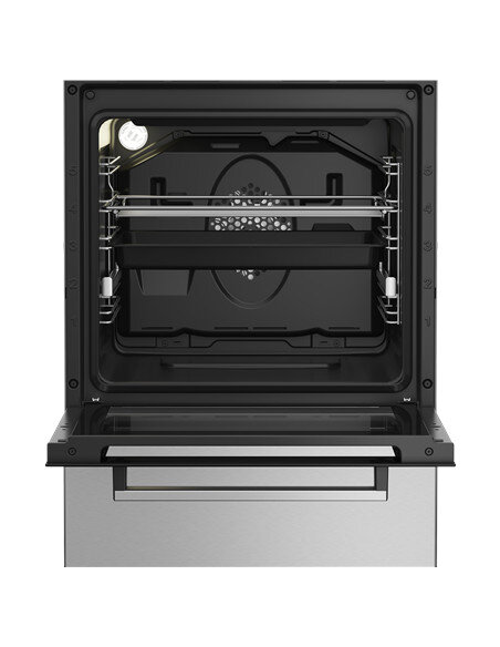BEKO Cooker | FSM52321DXDT | Hob type Gas | Oven type Electric | Stainless Steel | Width 50 cm | Grilling | Depth 60 cm | 60 L