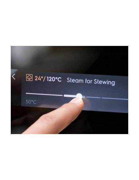 70l.talpos įmontuojama garinė juodos spalvos orkaitė Electrolux EOB8S39WZ