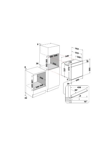 Orkaitė Whirlpool AKZ9S 8260 FB
