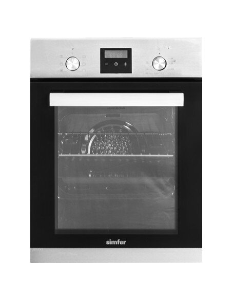 Simfer Oven 4207BERIM.1 47 L, Multifunctional, Manual, Pop-up knobs, Height 54.1 cm, Width 45 cm, Stainless steel | Simfer