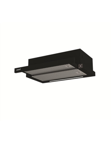 CATA Hood | TFH 6430 GBK | Telescopic | Energy efficiency class A+ | Width 59.8 cm | 391.5 m³/h | Electronic | LED | Black