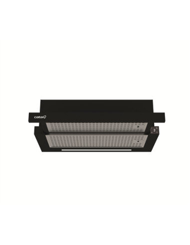 CATA Hood | TFH 6430 GBK | Telescopic | Energy efficiency class A+ | Width 59.8 cm | 391.5 m³/h | Electronic | LED | Black