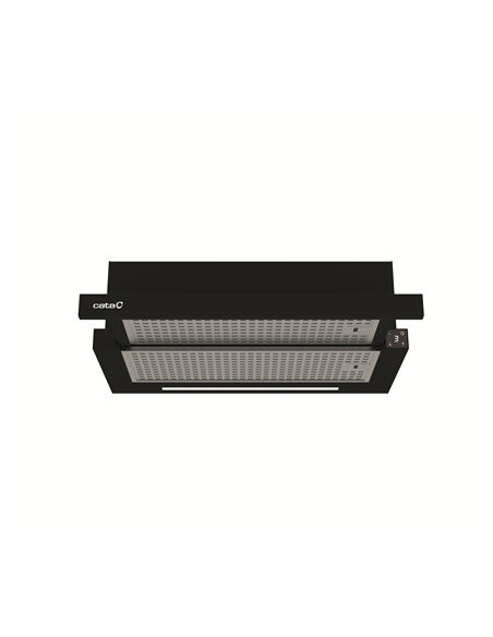 CATA Hood | TFH 6430 GBK | Telescopic | Energy efficiency class A+ | Width 59.8 cm | 391.5 m³/h | Electronic | LED | Black