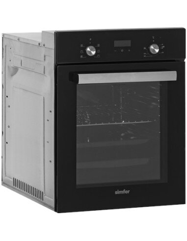 Simfer Oven | 4207DERSP.1 | 47 L | Multifunctional | Manual | Pop-up knobs | Height 59.5 cm | Width 45 cm | Black