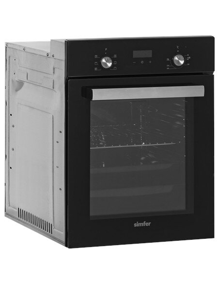 Simfer Oven | 4207DERSP.1 | 47 L | Multifunctional | Manual | Pop-up knobs | Height 59.5 cm | Width 45 cm | Black