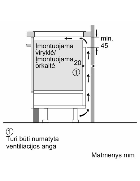 Indukcinė kaitlentė BOSCH PUE63KBB6E