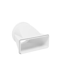 Horizontal connection from rectangular (220x90) to round shape (D150) M2CKCF02U