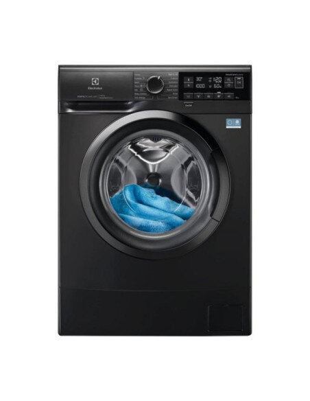 38 cm gylio juodos spalvos skalbyklė Electrolux EWS6326DXE