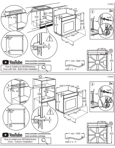Orkaitė ELECTROLUX EOD4P57H